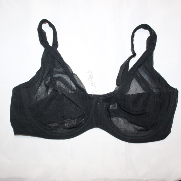 NueSkin Sheer Mesh Bra. Sz. 42D - Picture 1 of 6